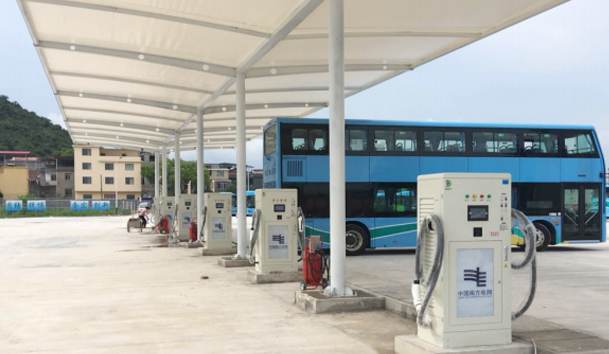 廣西桂林環(huán)城充電站（電網(wǎng)）120kw直流84kw交流雙槍一體式充電樁項(xiàng)目